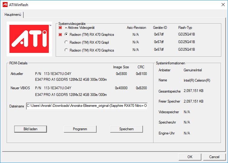 GPU BIOS Update Tools for Nvidia & AMD Graphics Cards