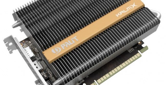 Palit Launches GTX 1050 Ti KalmX – Powerful Passively Cooled Graphics Card