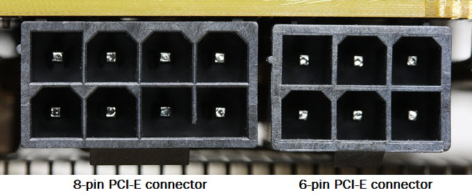 Graphics Card PCI-E 6-Pin & 8-Pin Connectors Tutorial
