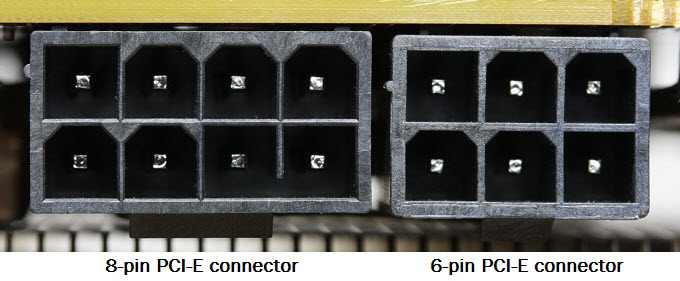 6 pin slot connector adapters