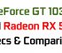 GeForce GT 1030 & Radeon RX 550 Specifications and Comparison