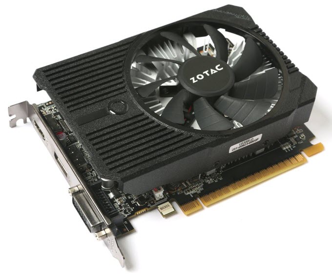 ZOTAC-GeForce-GTX-1050-Mini "width =" 680 "height =" 562 "srcset =" https://graphicscardhub.com/wp-content/uploads/2017/09/ZOTAC-GeForce-GTX-1050-Mini .jpg 680w, https://graphicscardhub.com/wp-content/uploads/2017/09/ZOTAC-GeForce-GTX-1050-Mini-300x248.jpg 300w "tailles =" (largeur maximale: 680 pixels), 100vw, 680 pixels "/></p>
<p>Nous avons ici la GeForce GTX 1050 Mini de ZOTAC, une carte compacte GTX 1050 pouvant être utilisée dans des boîtiers mini-ITX de facteur de forme. La carte ne mesure que 145 mm de long et peut contenir près de 99% des ordinateurs. Il est livré avec un seul ventilateur de 90 mm et un dissipateur thermique en aluminium pour le refroidissement. Il fonctionne sur des fréquences de stock mais vous pouvez l'overclocker davantage en utilisant de bons utilitaires d'overclocking. La carte ne nécessite pas de connecteurs d'alimentation PCIe et son fonctionnement requiert uniquement un bloc d'alimentation de 300 W. Il comprend DVI, HDMI et DisplayPort pour la connectivité. Vous pouvez obtenir cette carte graphique à moins de 150 dollars.</p>
<table>
<tbody>
<tr>
<td colspan=