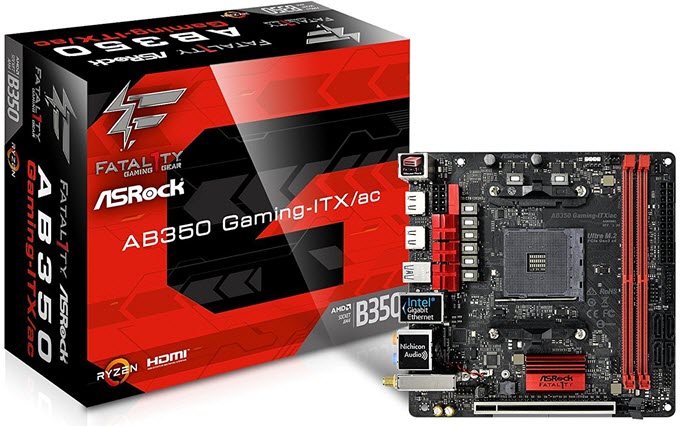 ASRock-Fatal1ty-AB350-Gaming-ITX-ac-Motherboard
