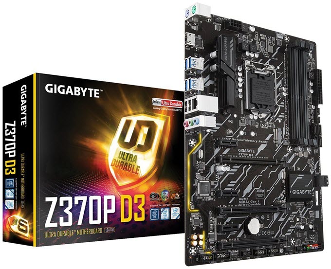 Gigabyte z370p d3 обзор