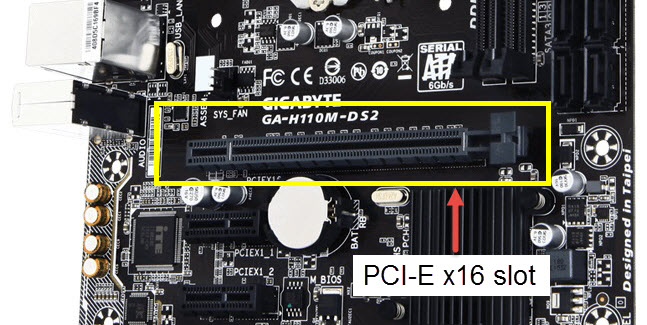 Pcie bus width