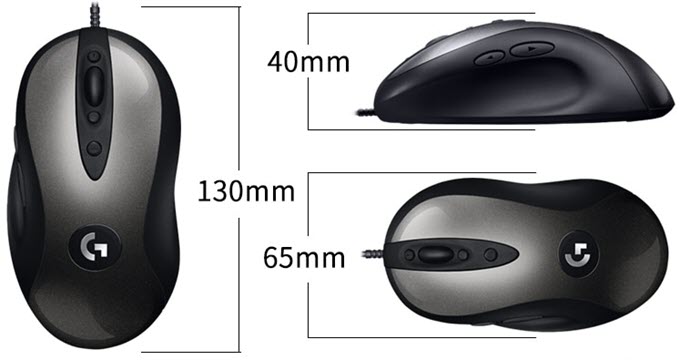 logitech-mx518-dimensions