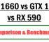 GTX 1660 vs GTX 1060 vs RX 590 Comparison & Benchmarks