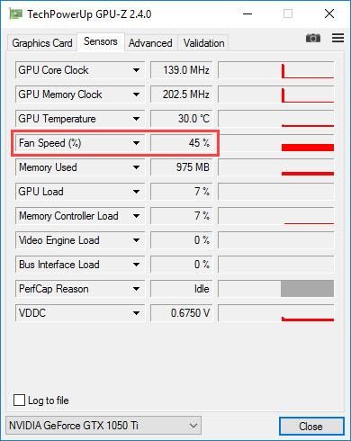 how to increase gpu fan