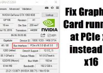 Fix Graphics Card Running at x8 Instead of x16 [Causes & Solutions]