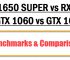 GTX 1650 SUPER vs GTX 1060 vs RX 580 vs GTX 1650 Comparison