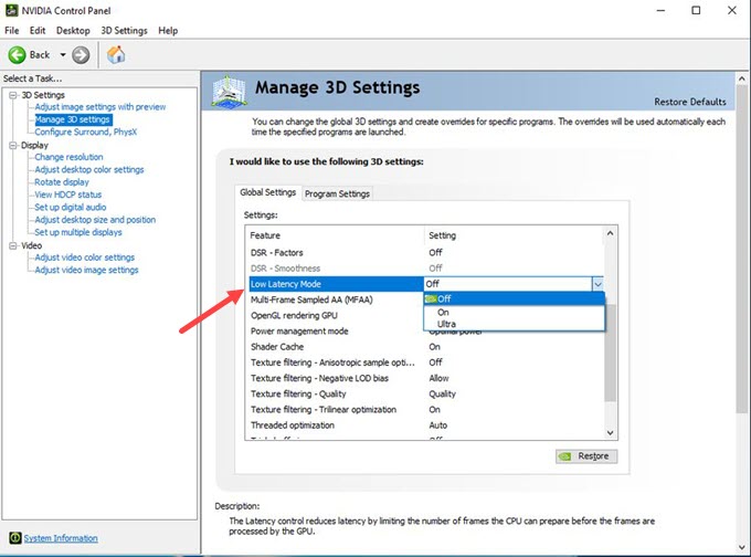 nvidia-low-latency-mode