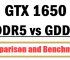 GeForce GTX 1650 GDDR6 vs GDDR5 Comparison & Benchmarks