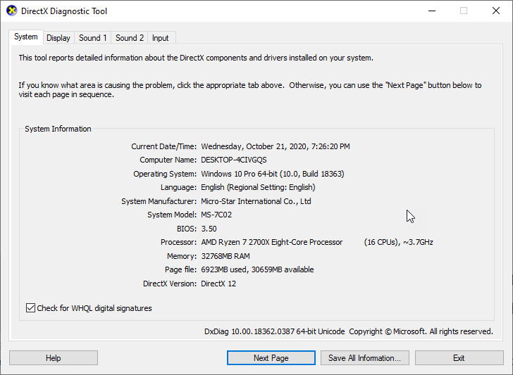 download directx runtime for windows 10 64 bit