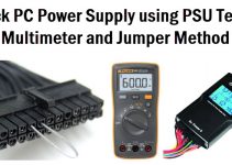 How to Check PC Power Supply? [PSU Tester, Multimeter, Jumper]