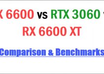 RX 6600 vs RTX 3060 vs RX 6600 XT Comparison & Benchmarks