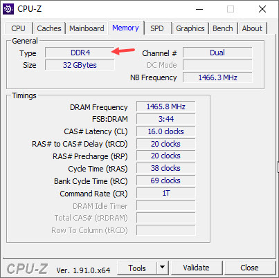 cpu-z-memory-type