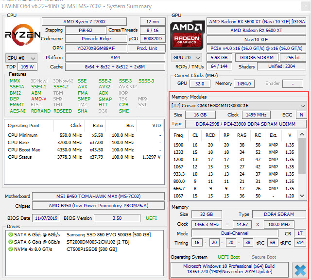 memory compatibility checker p6t deluxe v2