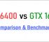 RX 6400 vs GTX 1650 Comparison and Benchmarks