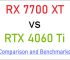 RX 7700 XT vs RTX 4060 Ti 16GB Comparison and Benchmarks