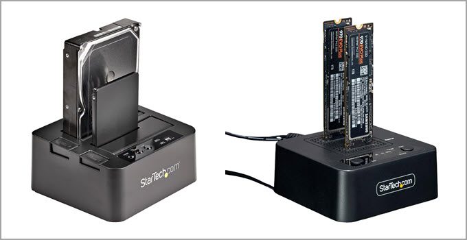 Best SSD Docking Station and Duplicator for M.2 NVMe and 2.5-inch SSDs