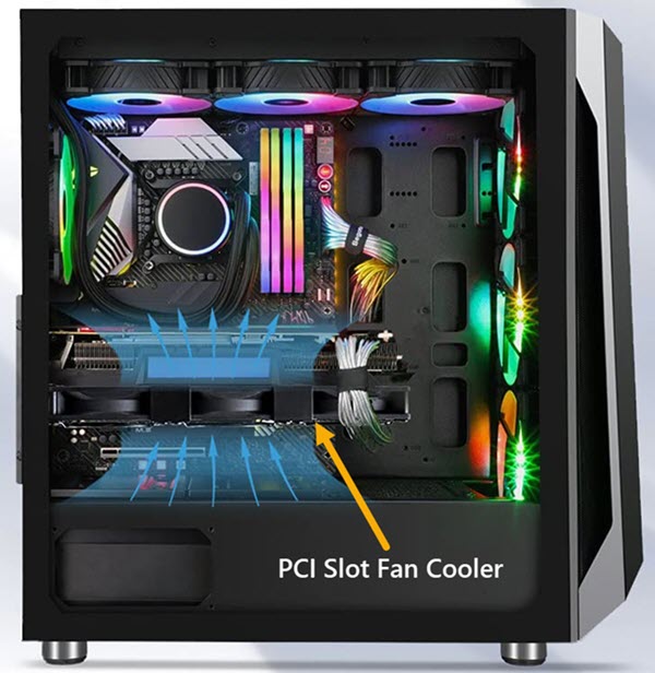 PCI-Slot-Fan-Cooler-Cooling-Graphics-Card