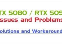 Solutions for RTX 5080 and RTX 5090 Issues and Problems