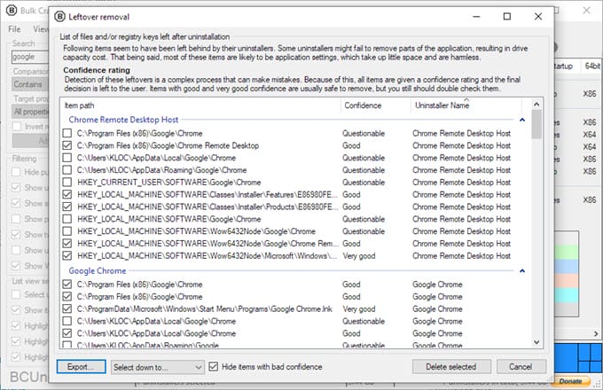Bulk-Crap-Uninstaller-Leftover-Removal