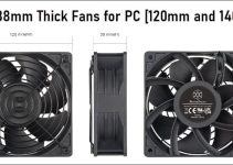 Best 38mm Thick Fans for PC and Servers [120mm and 140mm]