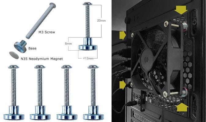 M3-magnetic-fan-screws