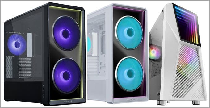 Best Infinity Mirror PC Cases with ARGB Lighting