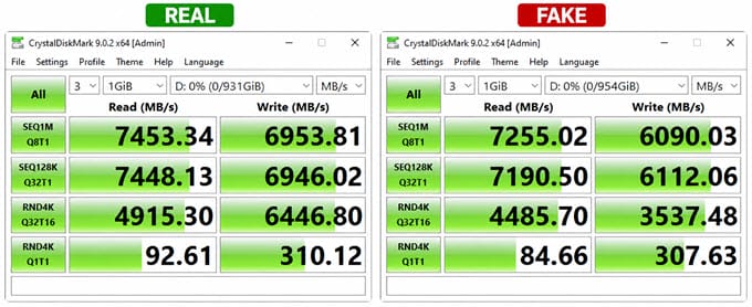 Real-and-Fake-Samsung-990-PRO-CrystakDiskMark-SSD-benchmark