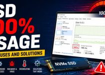 SSD 100% Usage without doing anything [Causes & Solutions]