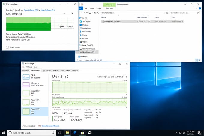 SSD-Large-File-Transfer