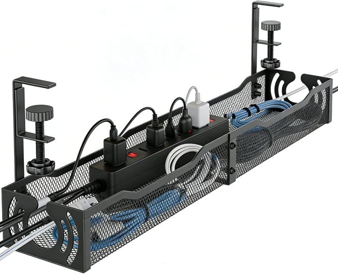 Under-Desk-Cable-Management-Tray