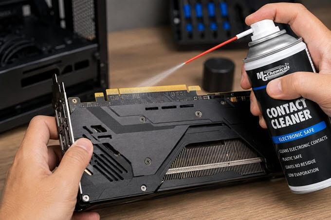 cleaning-graphics-card-PCIe-x16-connector