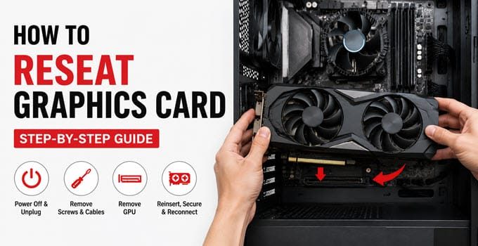 How to Reseat Graphics Card [Step-by-Step Guide]