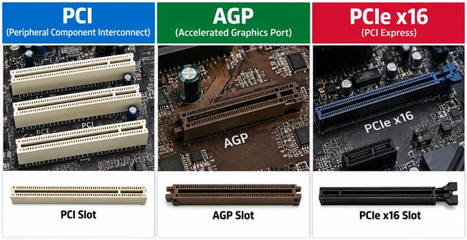 PCI-AGP-PCI-x16-slot