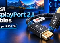 Best DisplayPort 2.1 Cables [80 Gbps, DP80 Certified UHBR20]