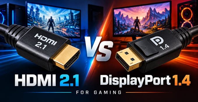 HDMI 2.1 vs DisplayPort 1.4 for Gaming [Which Is Better?]